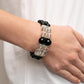 Paparazzi Accessories: Timelessly Tea Party - Black Bracelet