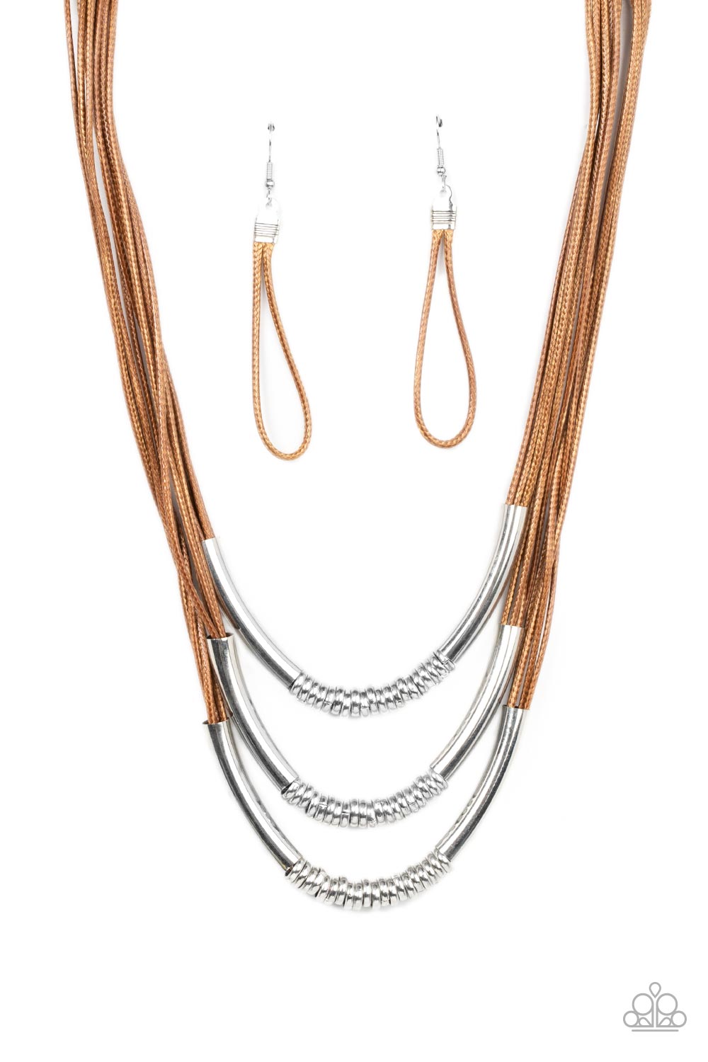 Paparazzi Accessories: Mechanical Mania - Brown Necklace