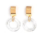 Paparazzi Accessories: Clear Out! - Gold Earrings