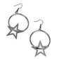 Paparazzi Accessories: Superstar Showcase - Black Earrings