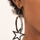 Paparazzi Accessories: Superstar Showcase - Black Earrings