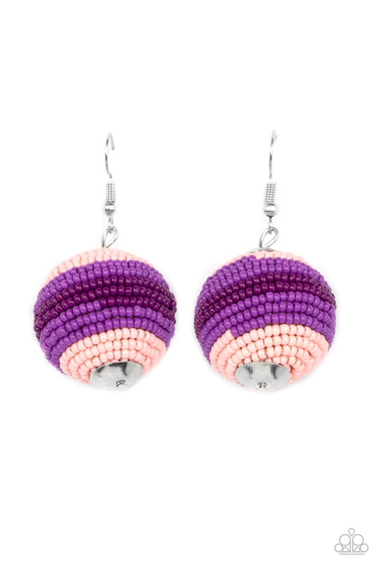 Paparazzi Accessories: Zest Fest - Purple Earrings