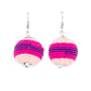 Paparazzi Accessories: Zest Fest - Pink Earrings