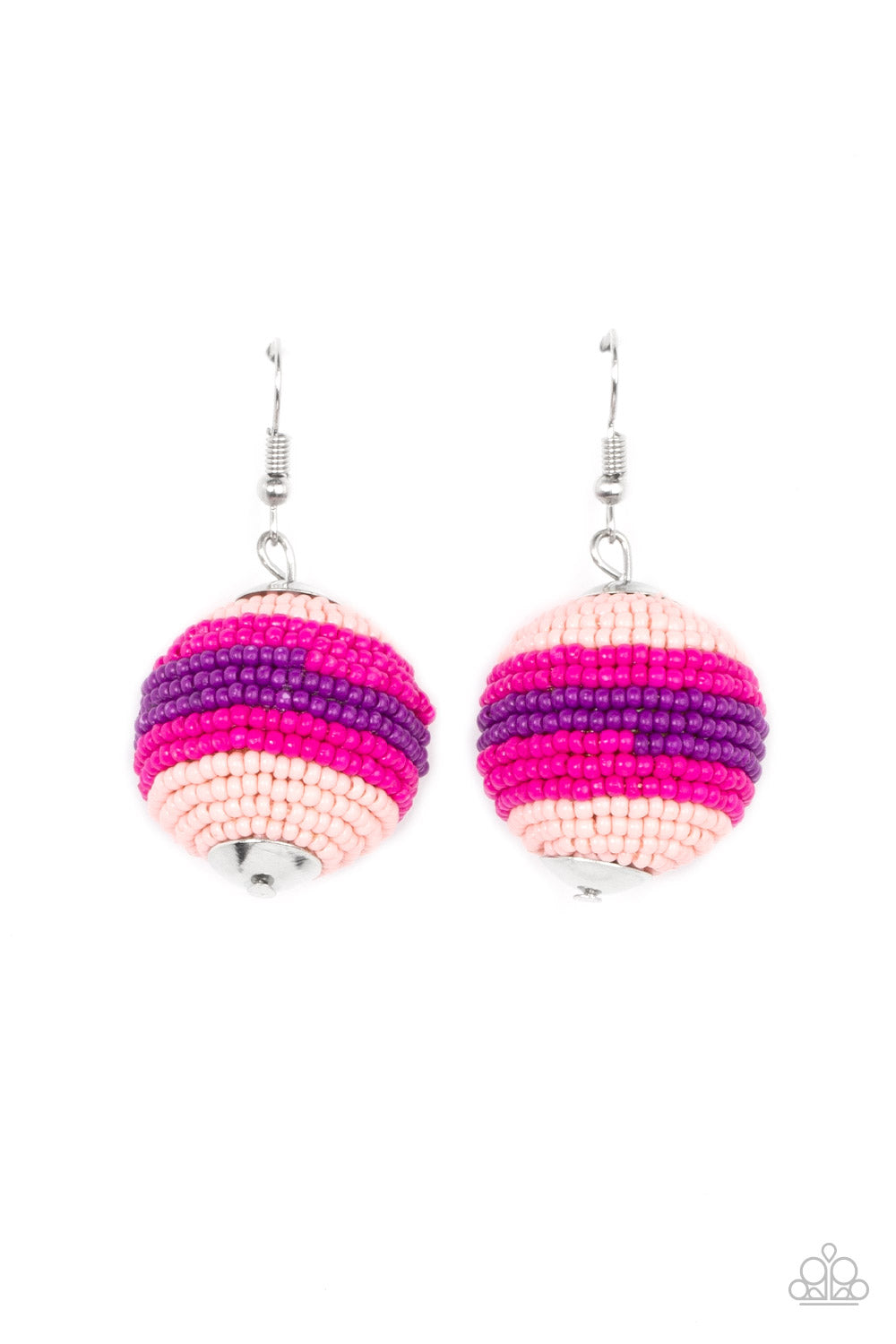 Paparazzi Accessories: Zest Fest - Pink Earrings