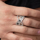 Paparazzi Accessories: Triple Threat Twinkle - Silver Ring