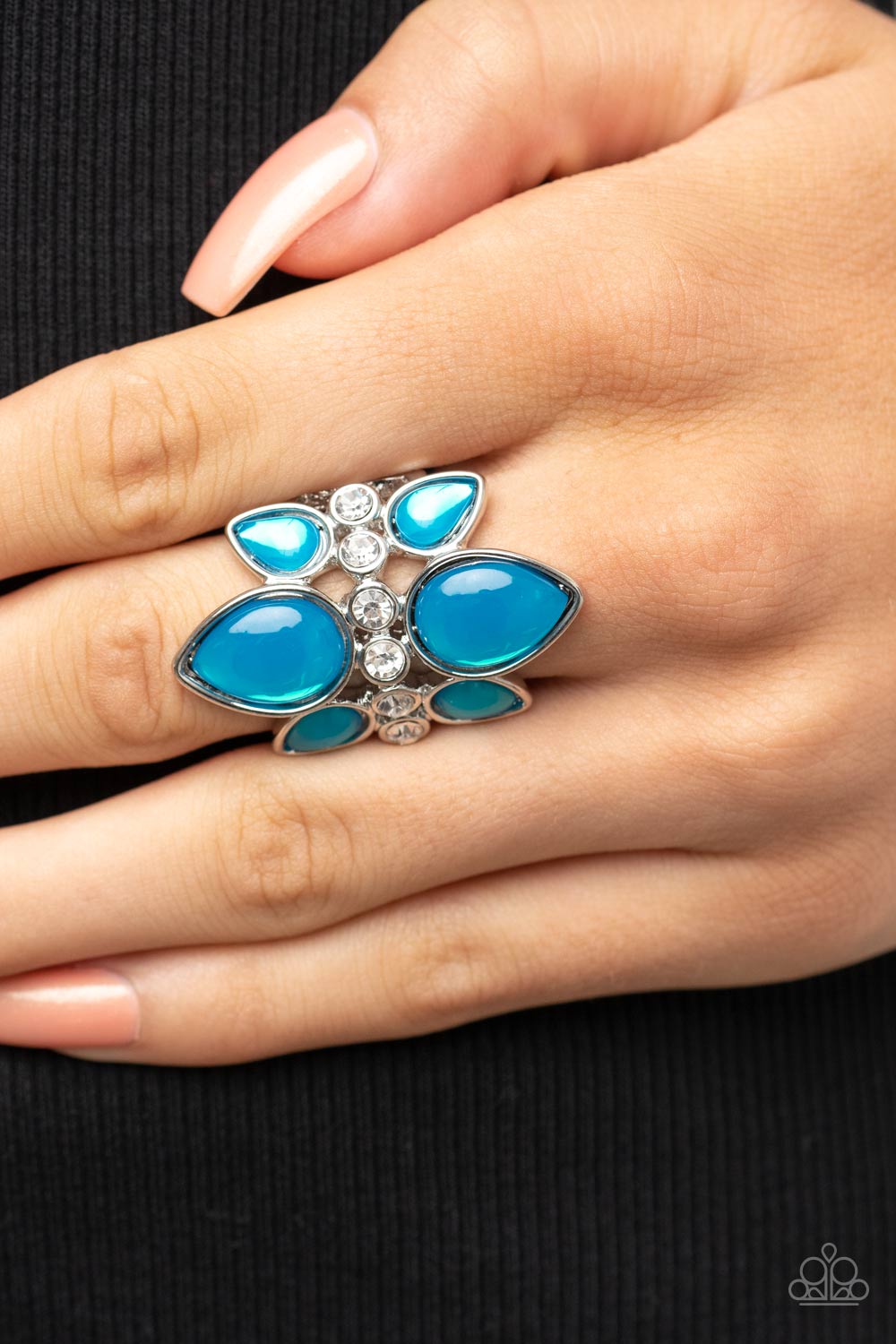 Paparazzi Accessories: TRIO Tinto - Blue Ring