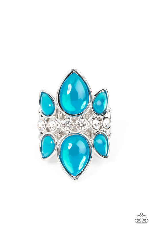 Paparazzi Accessories: TRIO Tinto - Blue Ring