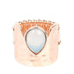 Paparazzi Accessories: Optimistically Oracle - Rose Gold Ring