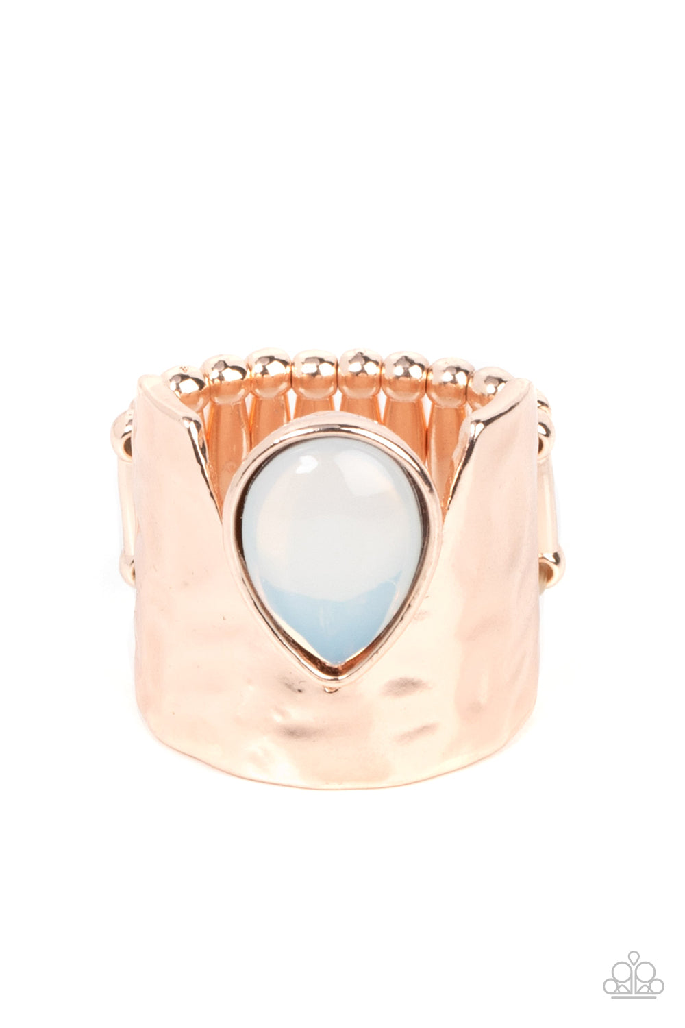 Paparazzi Accessories: Optimistically Oracle - Rose Gold Ring