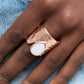 Paparazzi Accessories: Optimistically Oracle - Rose Gold Ring