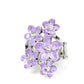 Paparazzi Accessories: Boastful Blooms - Purple Ring