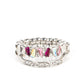 Paparazzi Accessories: Fractal Fascination - Pink Iridescent Ring