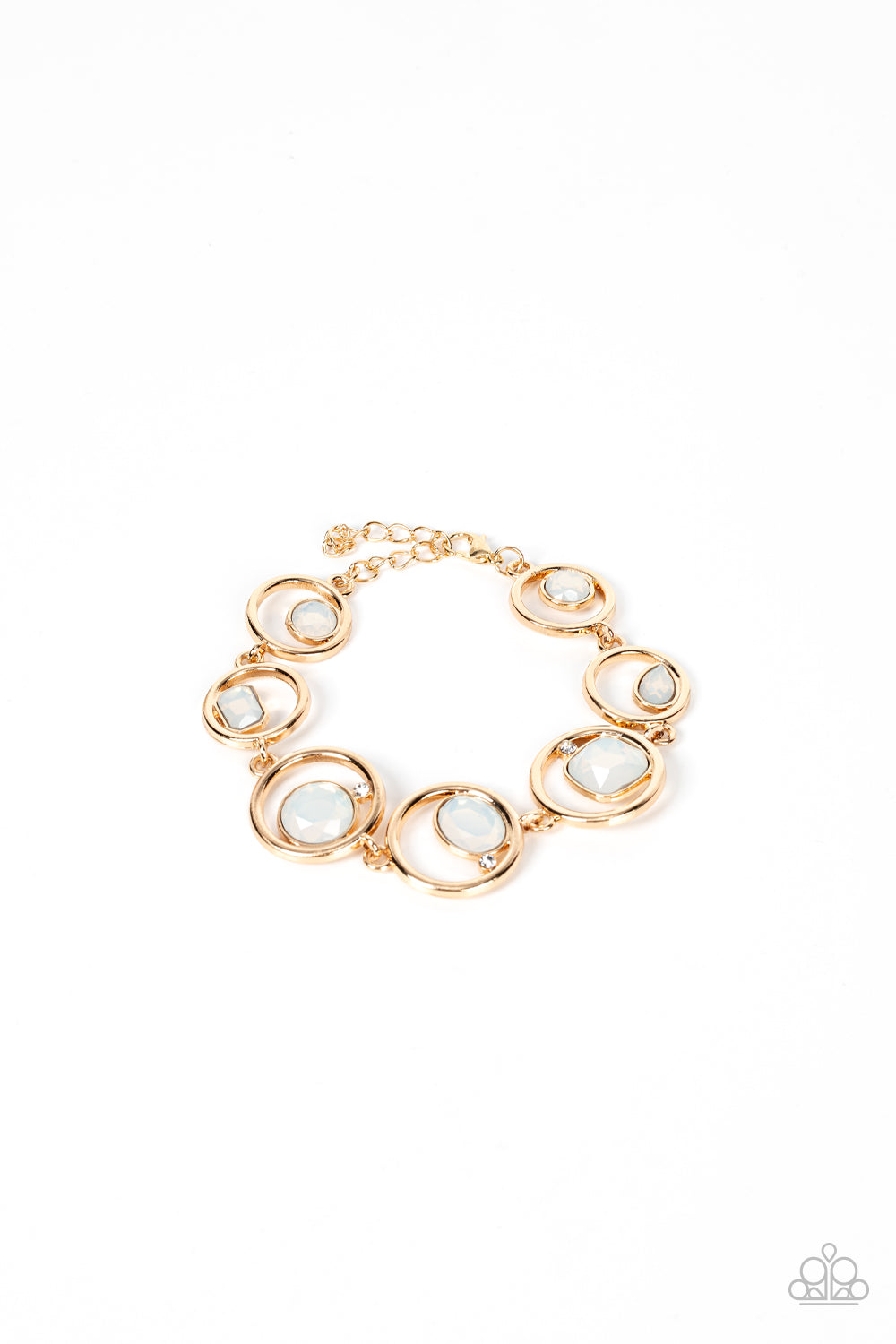 Paparazzi Accessories: Date Night Drama - Gold Bracelet