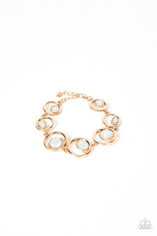 Paparazzi Accessories: Date Night Drama - Gold Bracelet