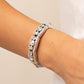 Paparazzi Accessories: Easy On The ICE - Multi Iridescent Bracelet
