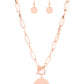 Paparazzi Accessories: Tag Out - Copper Necklace