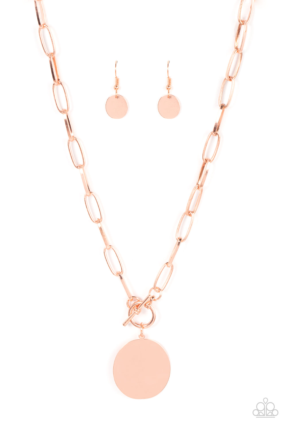 Paparazzi Accessories: Tag Out - Copper Necklace