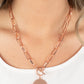 Paparazzi Accessories: Tag Out - Copper Necklace