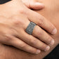 Paparazzi Accessories: Metro Merger - Men Silver Ring