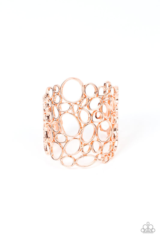 Paparazzi Accessories: All Turned Around - Copper Bracelet