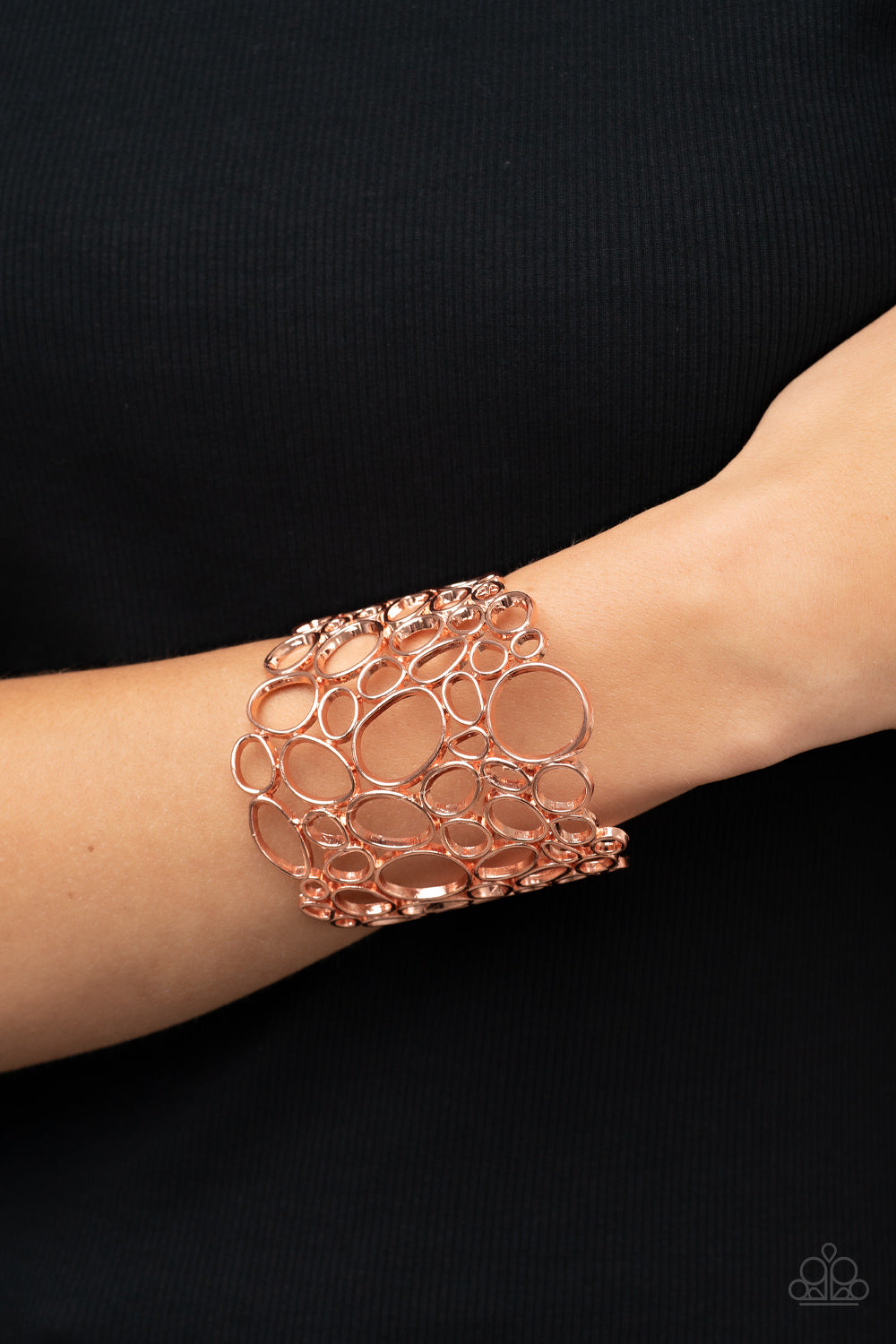 Paparazzi Accessories: All Turned Around - Copper Bracelet