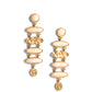 Paparazzi Accessories: Rustic Reverie - Gold Earrings