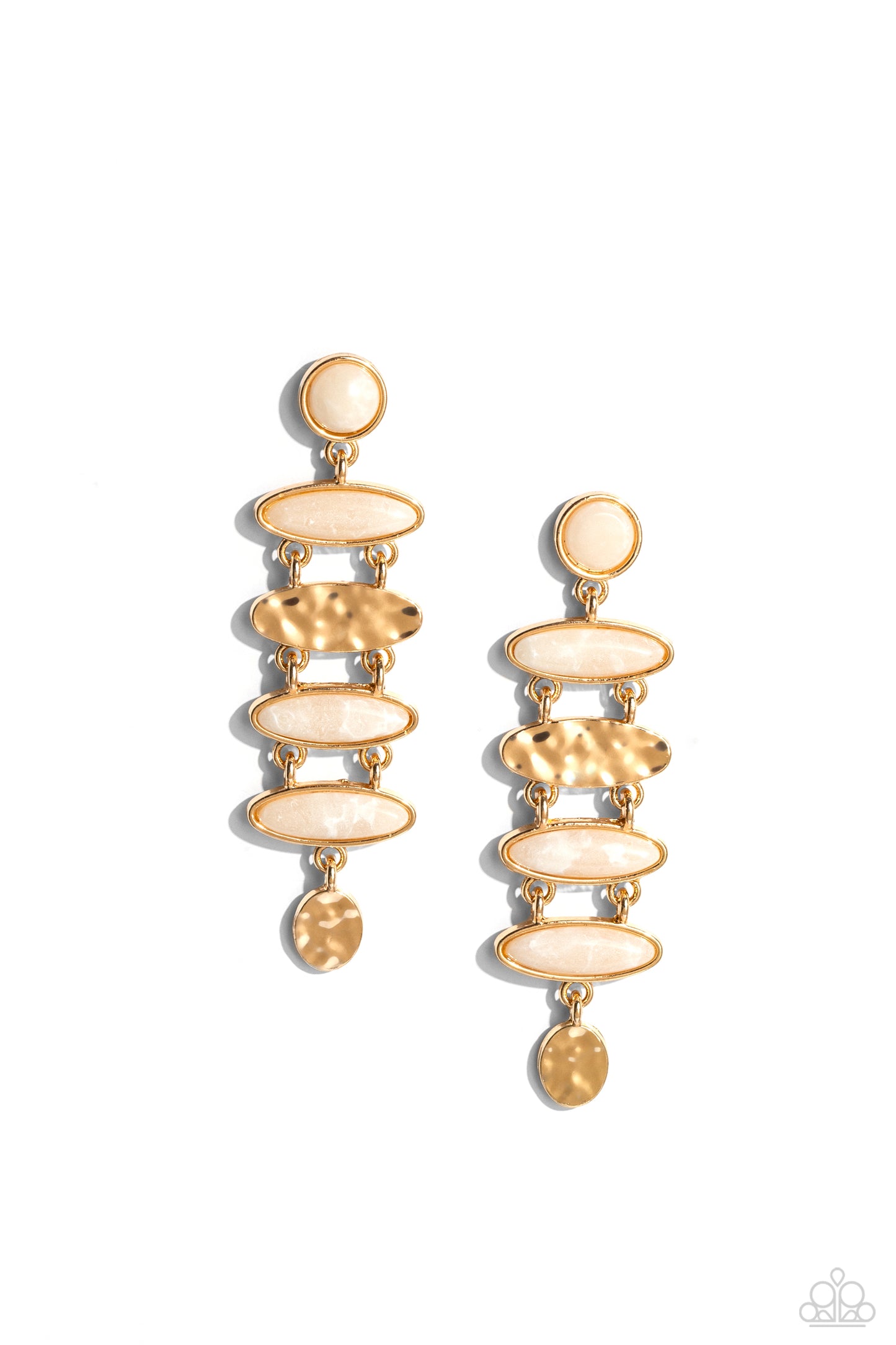 Paparazzi Accessories: Rustic Reverie - Gold Earrings