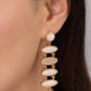 Paparazzi Accessories: Rustic Reverie - Gold Earrings