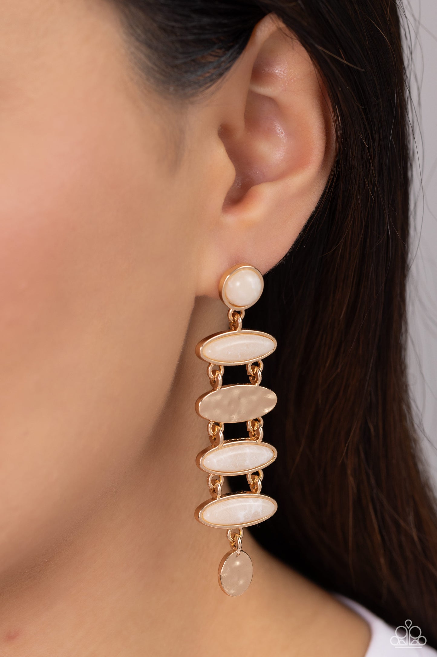 Paparazzi Accessories: Rustic Reverie - Gold Earrings