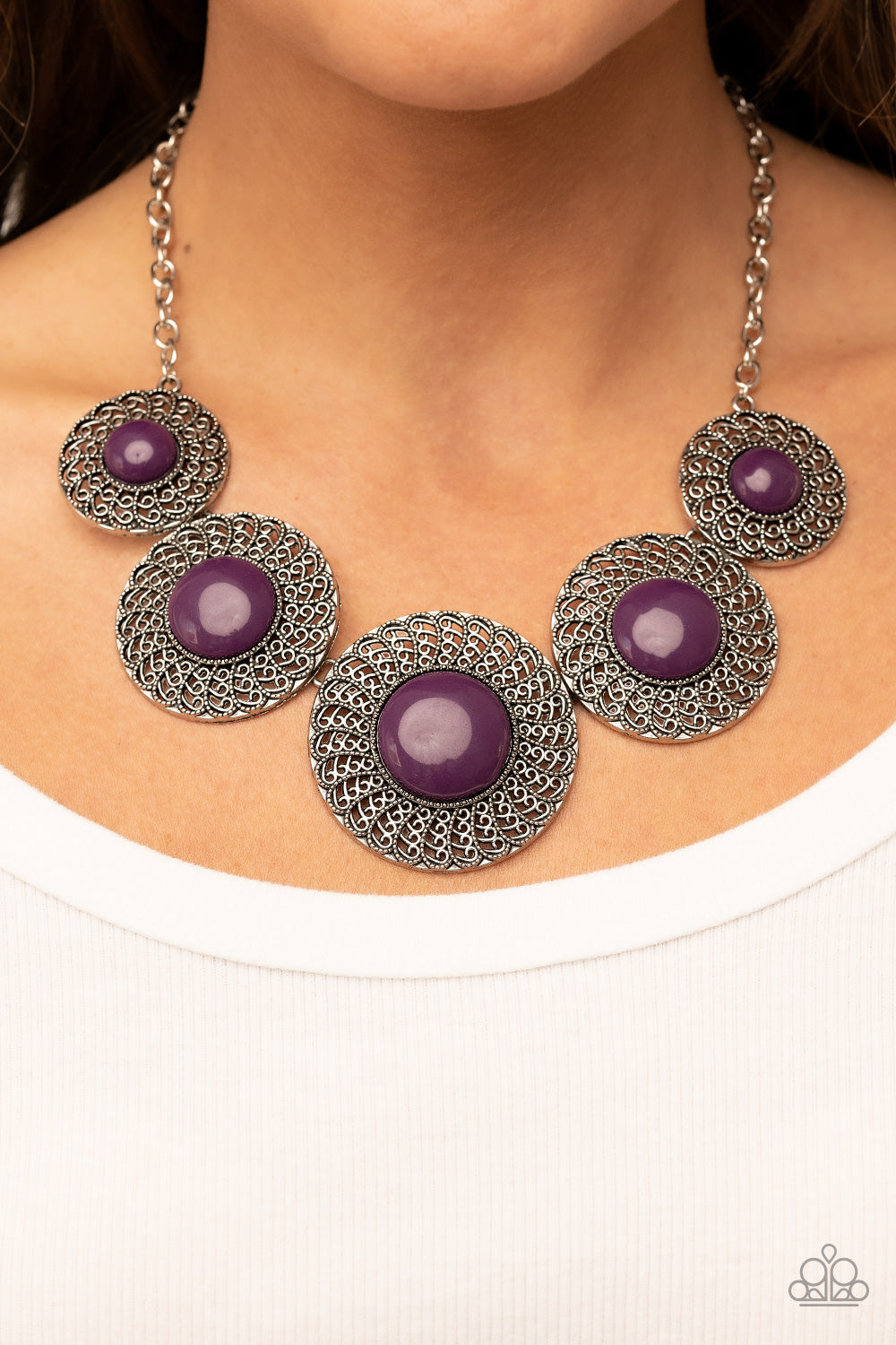 Paparazzi Accessories: Detail Orientated - Purple Necklace