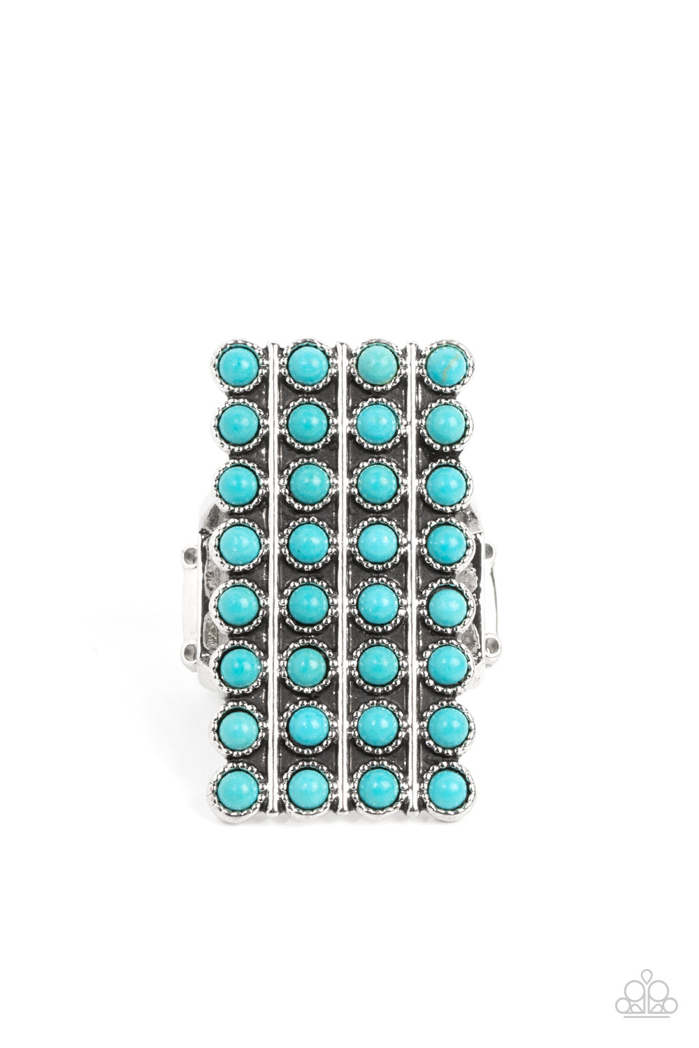 Paparazzi Accessories: Pack Your SADDLEBAGS - Blue Ring