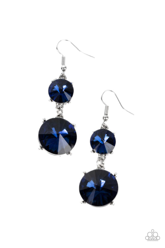 Paparazzi Accessories: Sizzling Showcase - Blue Earrings