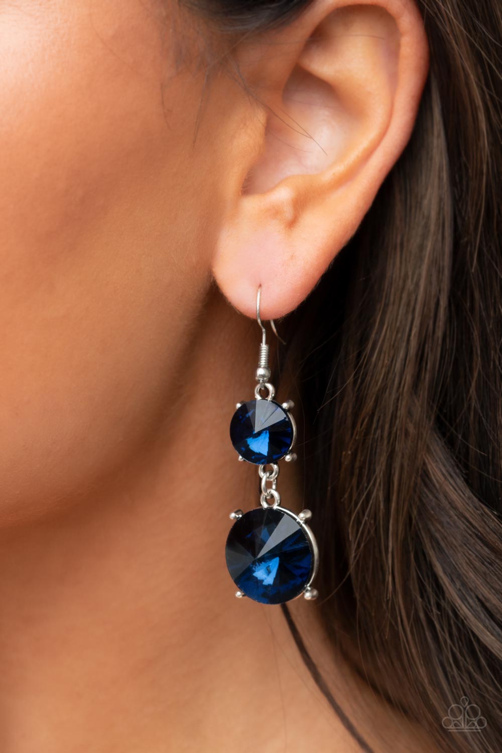 Paparazzi Accessories: Sizzling Showcase - Blue Earrings