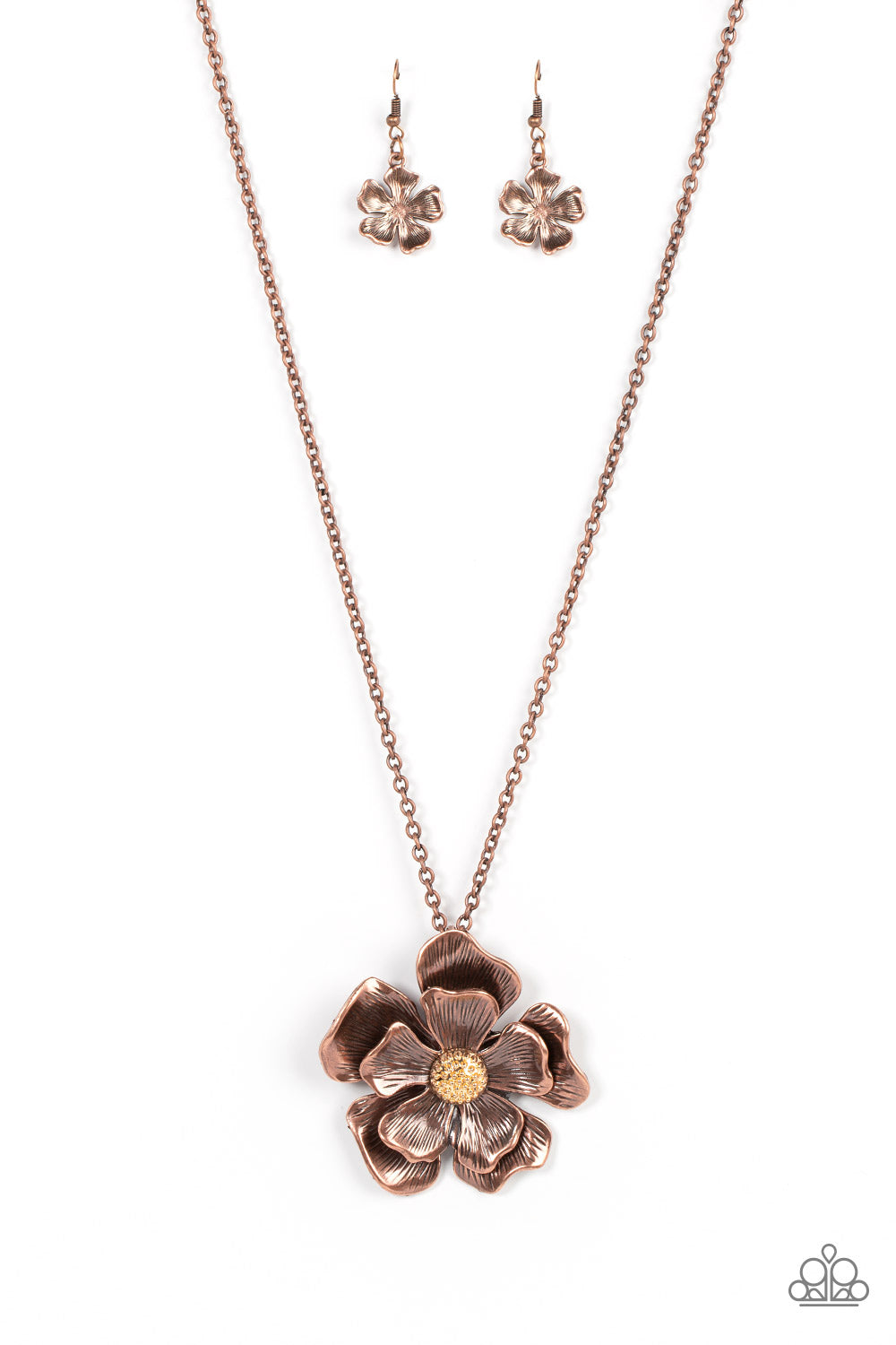 Paparazzi Accessories: Homegrown Glamour - Copper Necklace