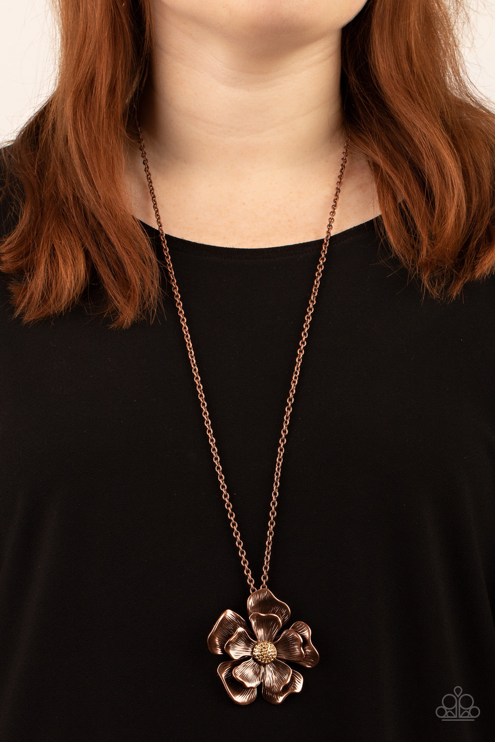 Paparazzi Accessories: Homegrown Glamour - Copper Necklace