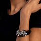 Paparazzi Accessories: Here Comes the BLOOM - Black Bracelet