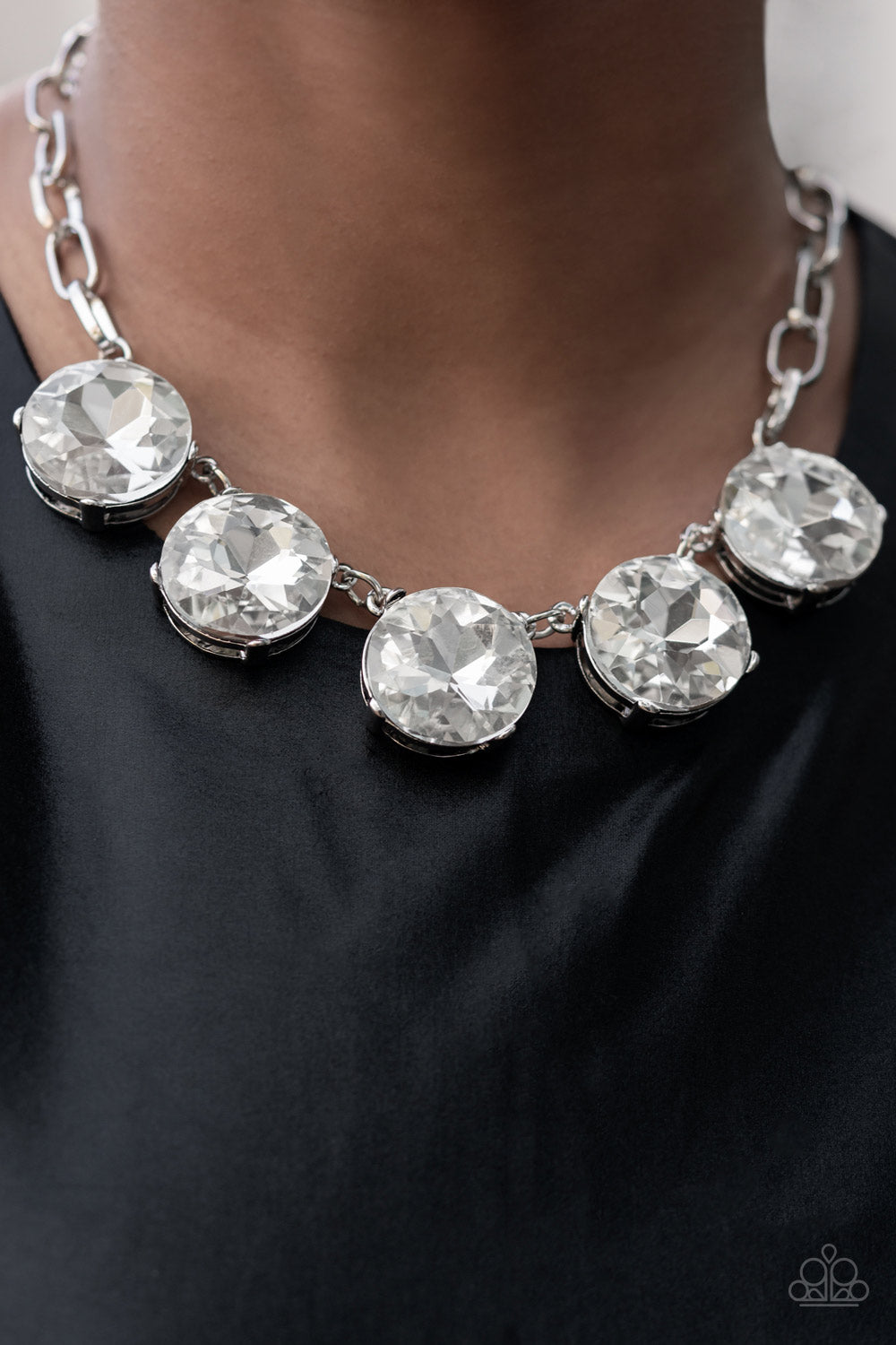 Paparazzi Accessories: Limelight Luxury - White Necklace