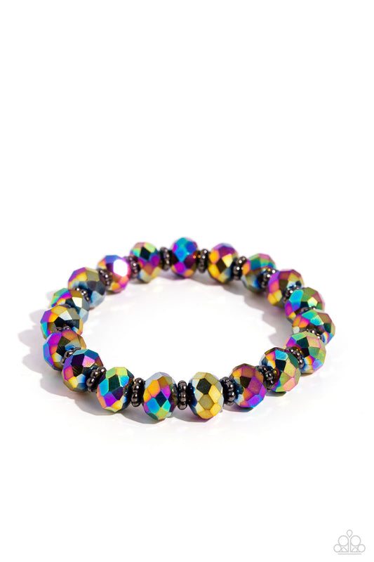 Paparazzi Accessories: Shimmering Satisfaction - Multi Bracelet