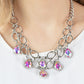Paparazzi Accessories: Show-Stopping Shimmer - Multi Iridescent Necklace