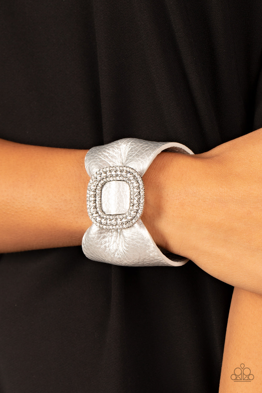 Paparazzi Accessories: Lights, SELFIE, Action! - Silver Bracelet