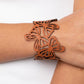 Paparazzi Accessories: Butterfly Breeze - Brown Bracelet