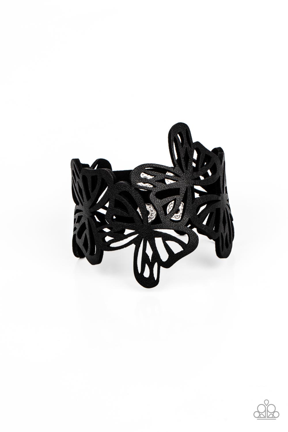 Paparazzi Accessories: Butterfly Breeze - Black Bracelet