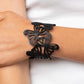 Paparazzi Accessories: Butterfly Breeze - Black Bracelet