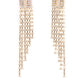 Paparazzi Accessories: A-Lister Affirmations - Gold Earrings