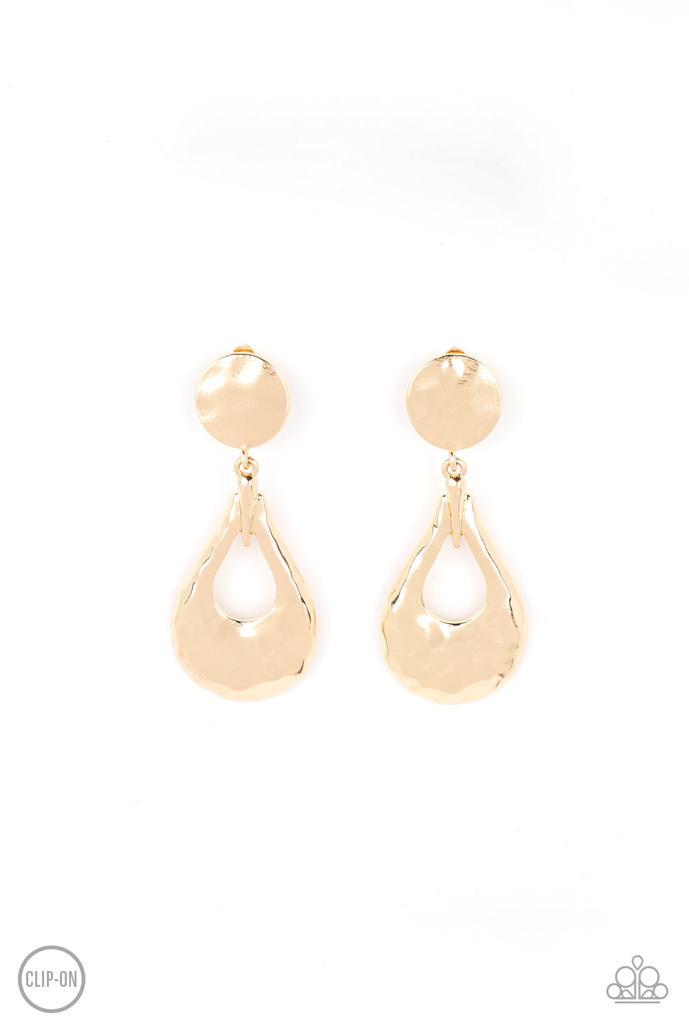 Paparazzi Accessories: Metallic Magic - Gold Earrings