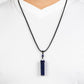 Paparazzi Accessories: Comes Back ZEN-fold - Blue Necklace