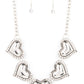 Paparazzi Accessories: Kindred Hearts - White Necklace