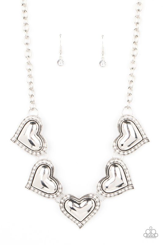 Paparazzi Accessories: Kindred Hearts - White Necklace