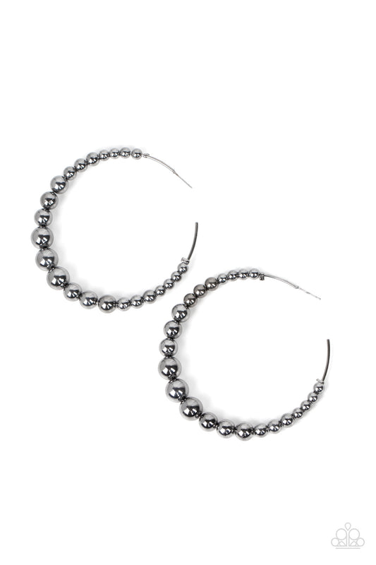 Paparazzi Accessories: Show Off Your Curves - Black Earrings