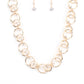 Paparazzi Accessories: Center of My Universe - Gold Necklace